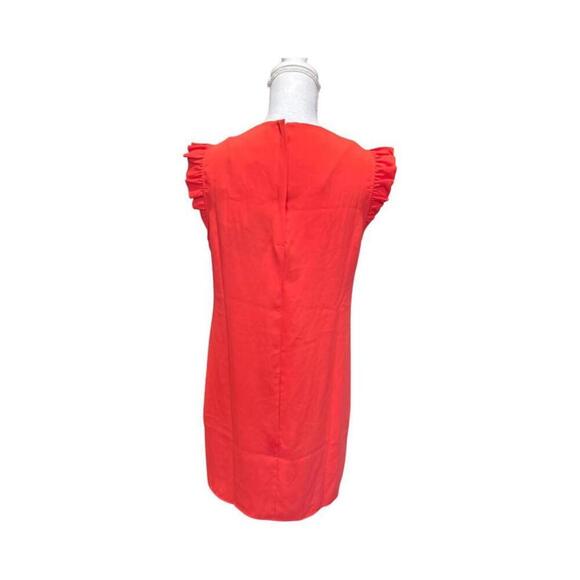 NWT Cynthia Rowley Cap Sleeve Shift Dress Size 6. New With Tags. Orange-red - Picture 3 of 3